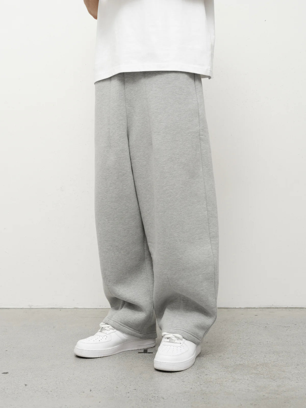 Cozy Straight Sweats - Grey
