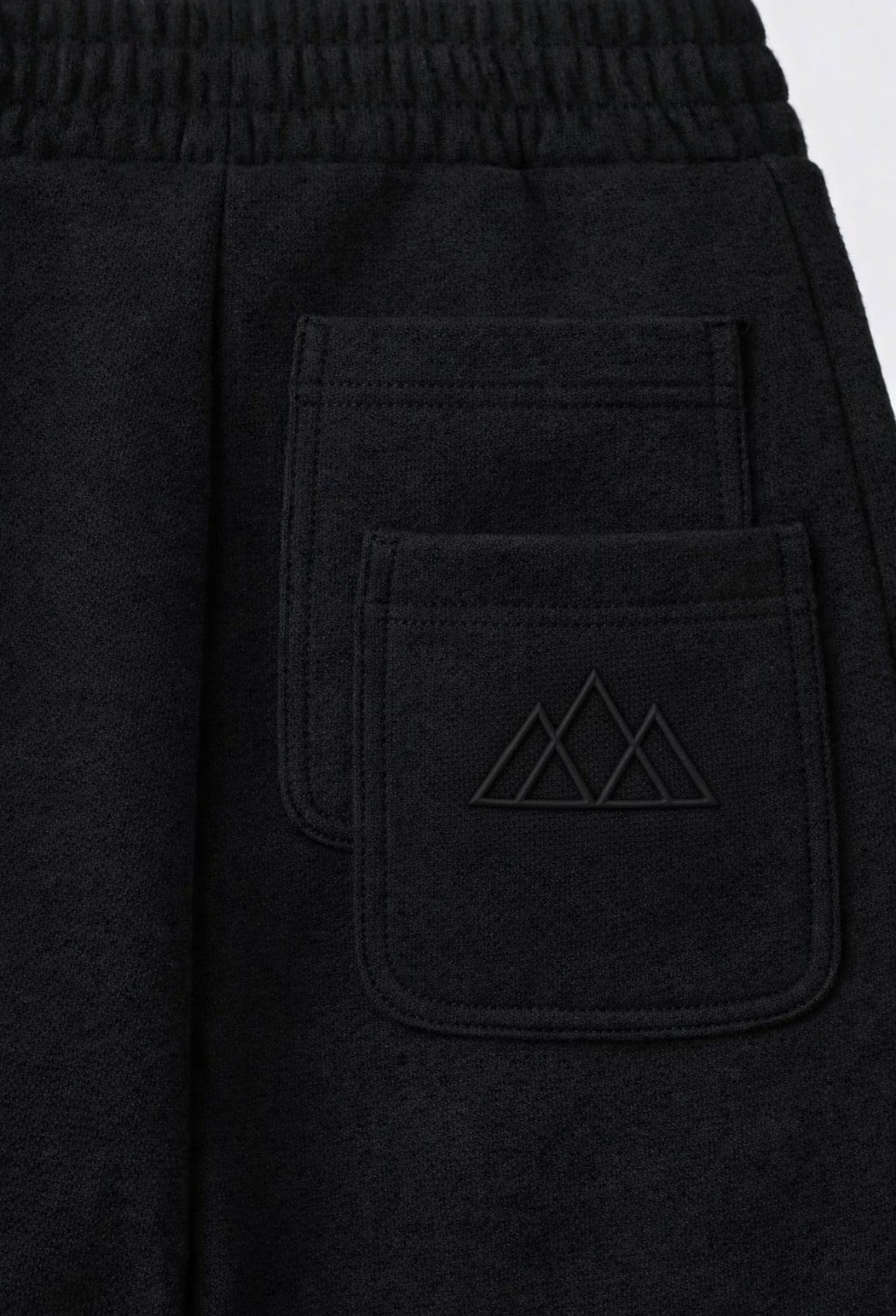 Cozy Straight Sweats - Black