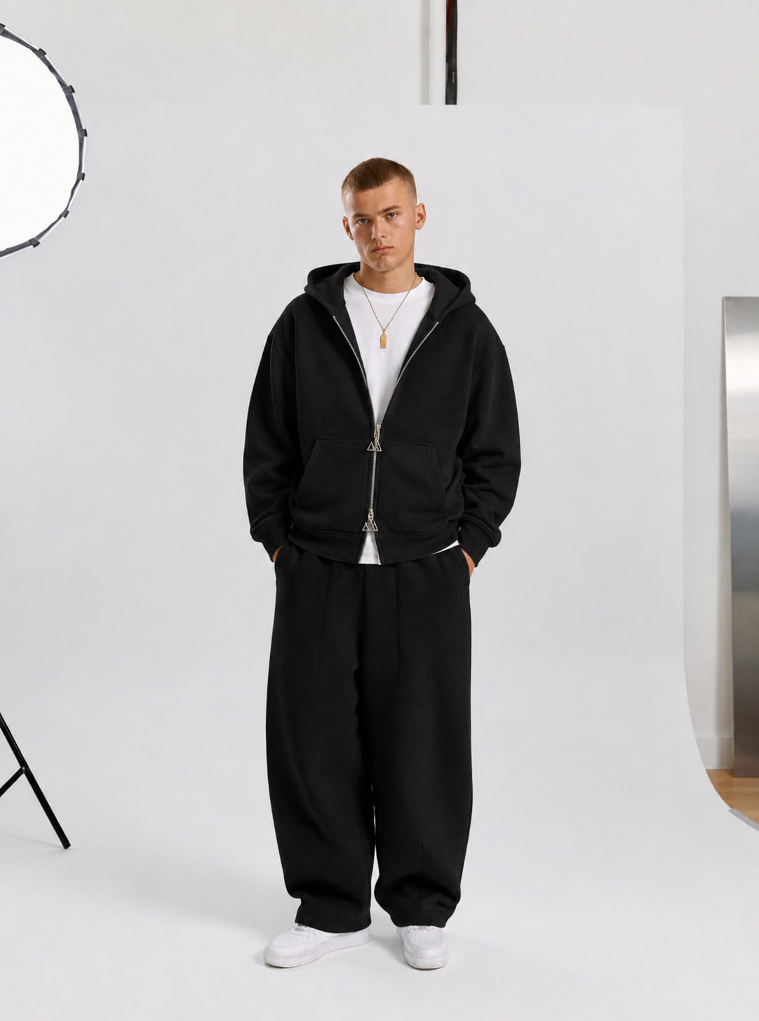 KRØNE COZY ZIP HOODIE