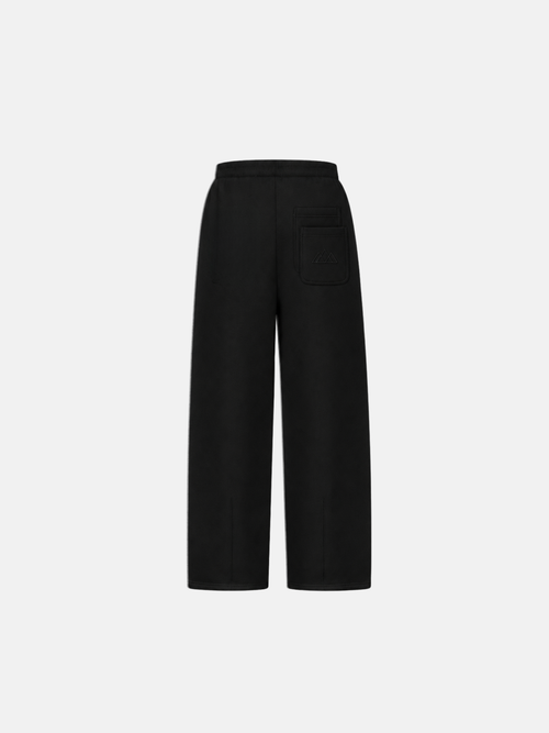 Cozy Straight Sweats - Black