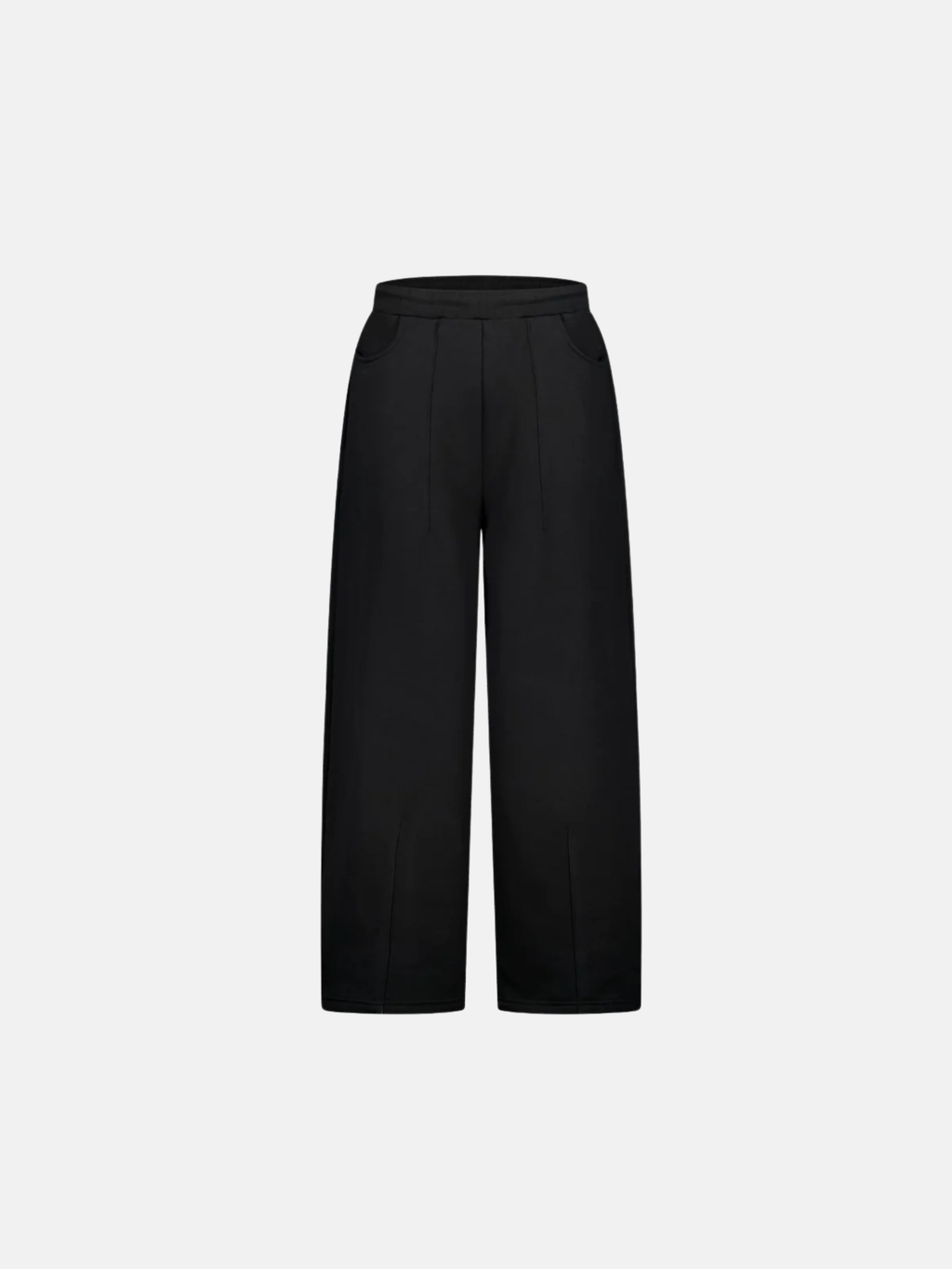 Cozy Straight Sweats - Black